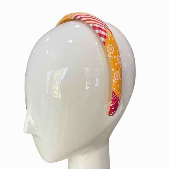 Lot Hair Headbands Wide Knot Fabric Leather Tortoise Shell Floral Solid Bee - Picture 3 of 11